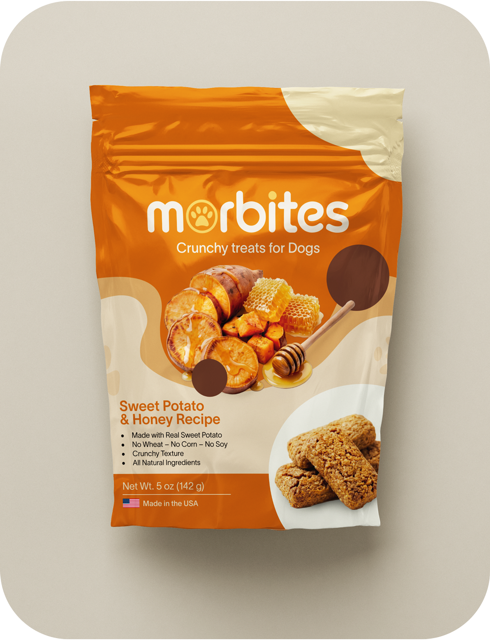 Peanut Butter Bag Mockup